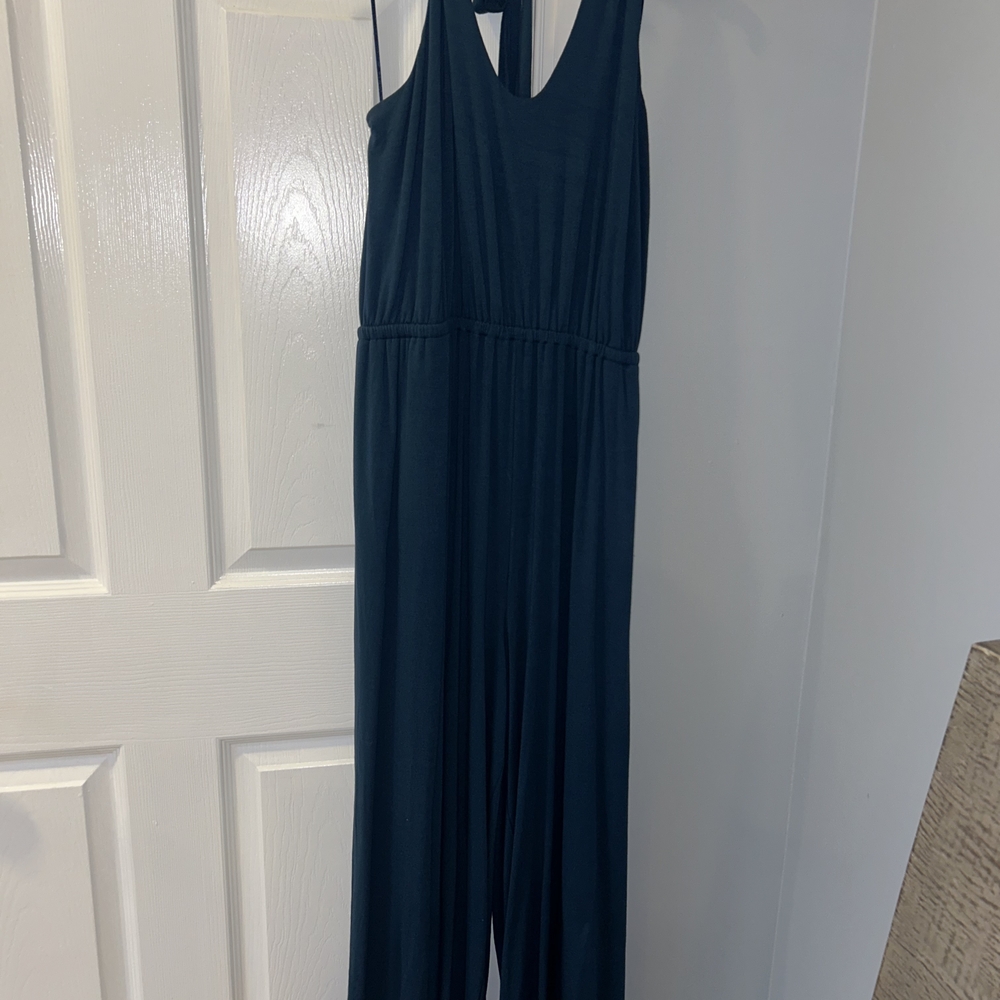 Elegant Dark Teal Jumpsuit
